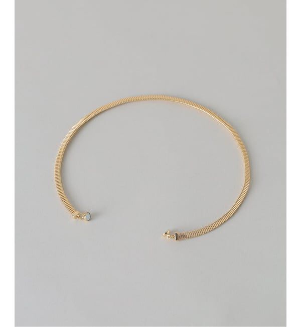 VERMEIL par iena「LUV AJ ラヴエージェイ MINI FLEX SNAKE CHAIN ネックレス」|ネックレス|