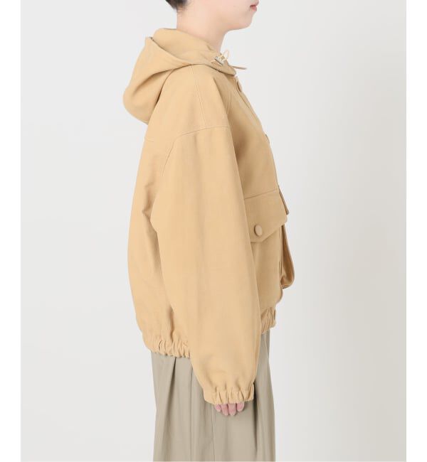 IENA LA BOUCLE「IENA LA BOUCLE GOATLEATHER HOODIEブルゾン」|その他|