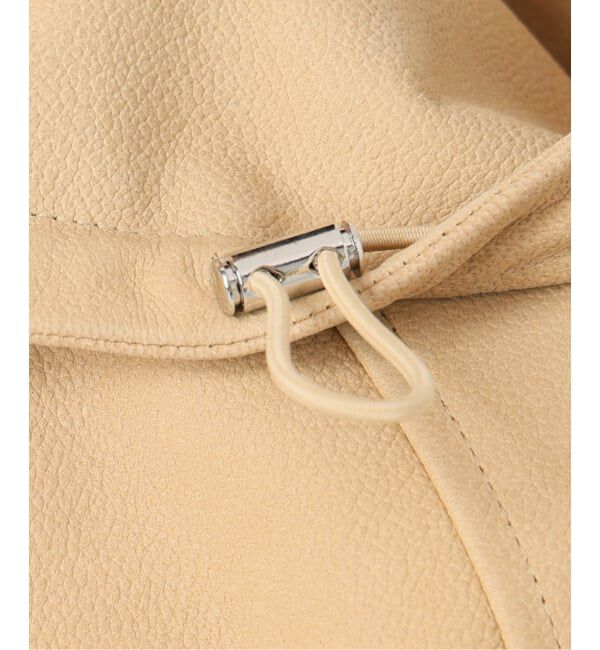 IENA LA BOUCLE「IENA LA BOUCLE GOATLEATHER HOODIEブルゾン」|その他|