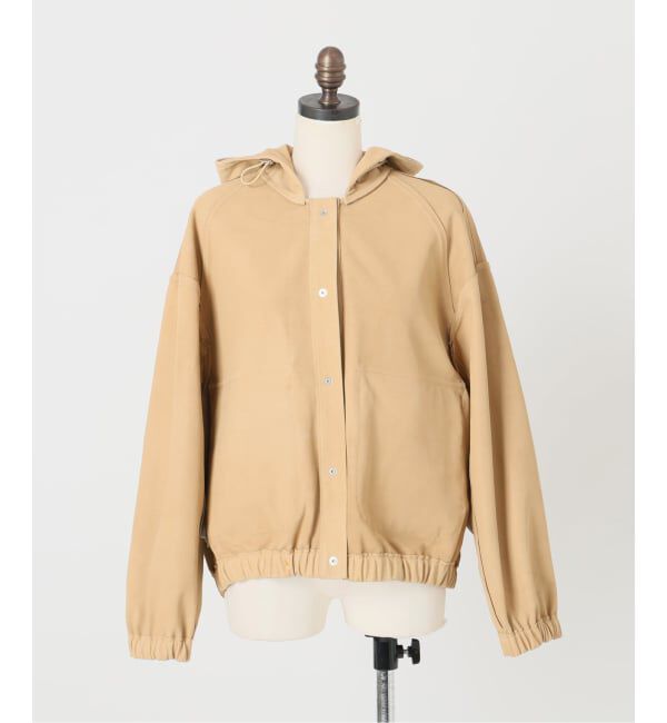 IENA LA BOUCLE「IENA LA BOUCLE GOATLEATHER HOODIEブルゾン」|その他|