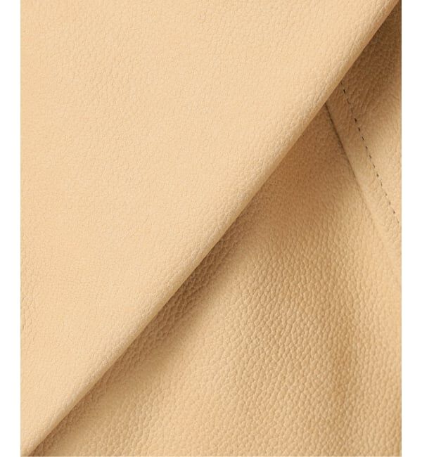 IENA LA BOUCLE「IENA LA BOUCLE GOATLEATHER HOODIEブルゾン」|その他|