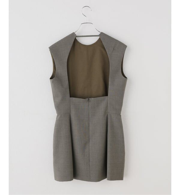 IENA「BOWTE/バウト BLUEFACED WORSTED TOP ワンピース 261-01-0004」|ワンピース|