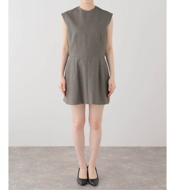 IENA「BOWTE/バウト BLUEFACED WORSTED TOP ワンピース 261-01-0004」|ワンピース|