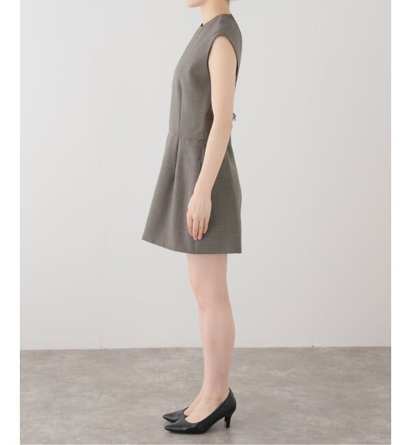 IENA「BOWTE/バウト BLUEFACED WORSTED TOP ワンピース 261-01-0004」|ワンピース|