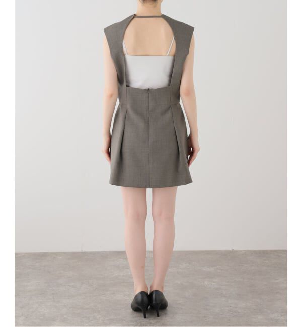 IENA「BOWTE/バウト BLUEFACED WORSTED TOP ワンピース 261-01-0004」|ワンピース|