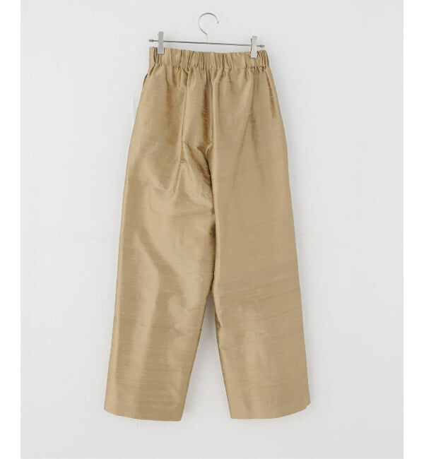 IENA LA BOUCLE「TOURNON /トゥルノン ハンドウーブン シルクイージーパンツ 26SSPT021」|その他|