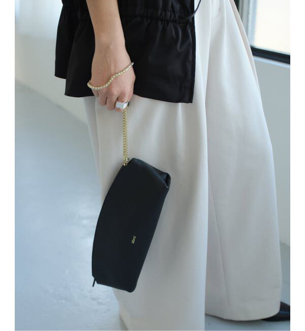 VERMEIL par iena「《予約》abro+ アブロ ショルダーバッグ BALLROOM 032633-78」|ショルダー・メッセンジャー|ブラック