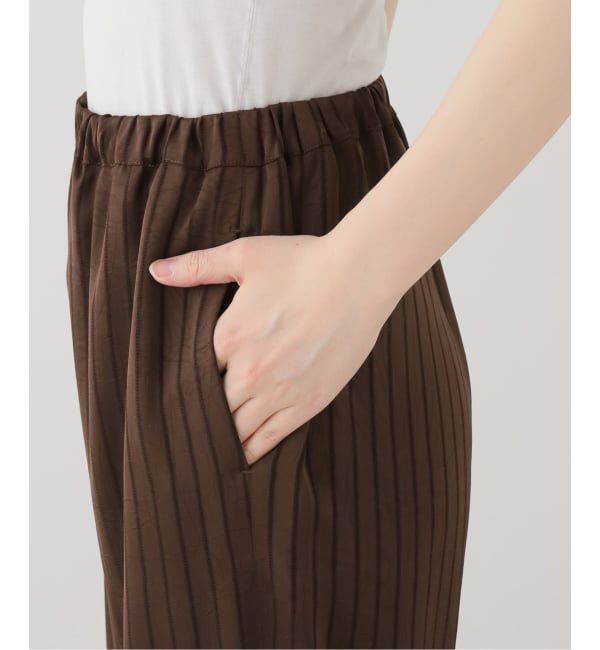 SLOBE IENA「ARCHIVE STANCE/アーカイブスタンス サテンストライプレースパンツ AS-050005」|その他|