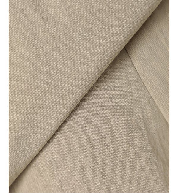 SLOBE IENA「《WEB限定/追加予約》ナイロンワッシャー切り替えギャザースカート」|スカート|