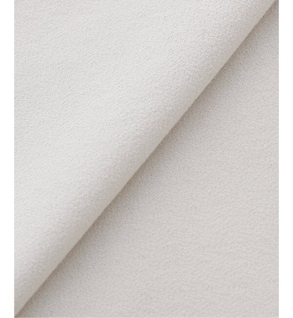 IENA LA BOUCLE「HAKUJI ハクジ crape jersey asym Tシャツ H232617」|Tシャツ・カットソー|