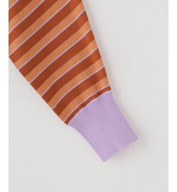 IENA LA BOUCLE「Venit ヴェニット CRAZY ボーダー  VEK-7616-A」|ニット・セーター|