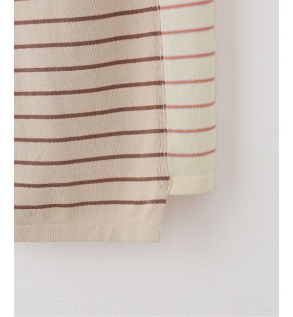 IENA LA BOUCLE「Venit ヴェニット CRAZY ボーダー  VEK-7616-A」|ニット・セーター|