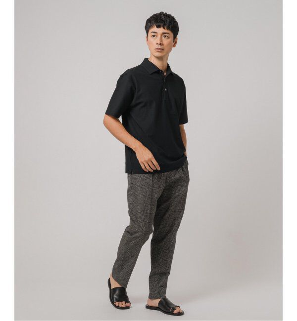 EDIFICE「"吸水速乾機能"ALBINI オープン ポロシャツ」|ポロシャツ|