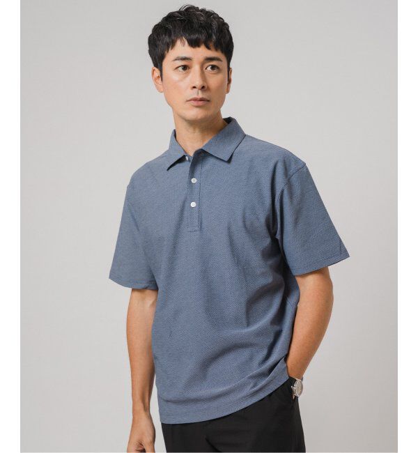 EDIFICE「"吸水速乾機能"ALBINI オープン ポロシャツ」|ポロシャツ|