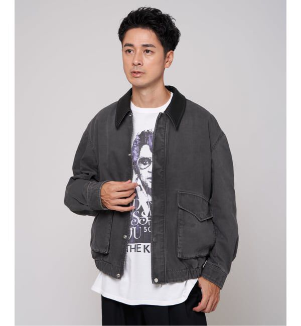 EDIFICE「ダック ウォッシュド フライト ブルゾン」|その他|