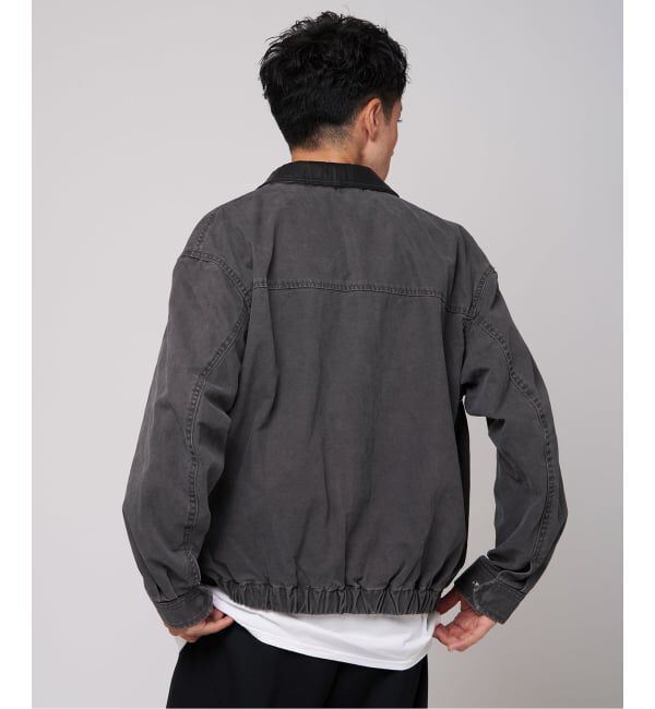 EDIFICE「ダック ウォッシュド フライト ブルゾン」|その他|