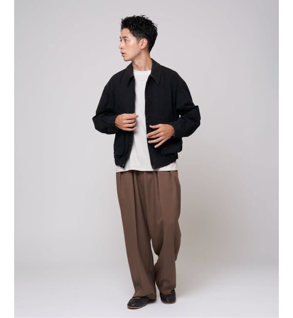 EDIFICE「ダック ウォッシュド フライト ブルゾン」|その他|