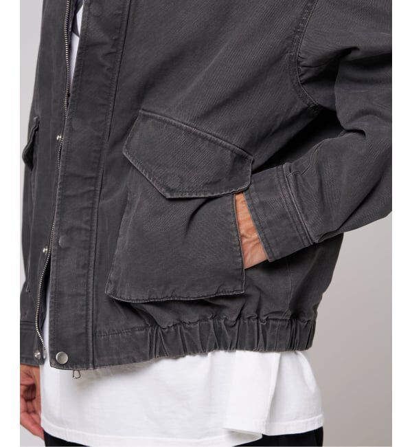 EDIFICE「ダック ウォッシュド フライト ブルゾン」|その他|