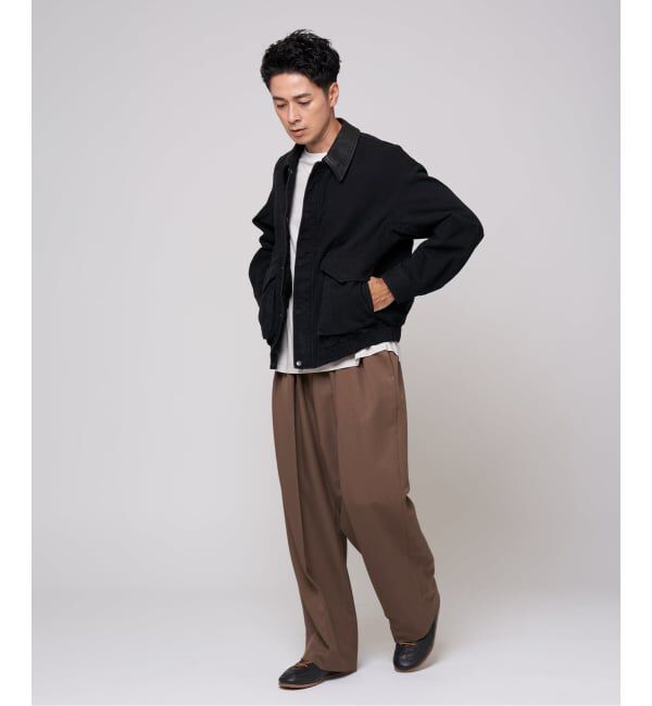 EDIFICE「ダック ウォッシュド フライト ブルゾン」|その他|