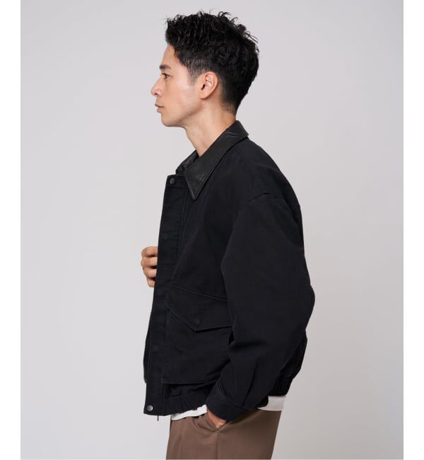 EDIFICE「ダック ウォッシュド フライト ブルゾン」|その他|