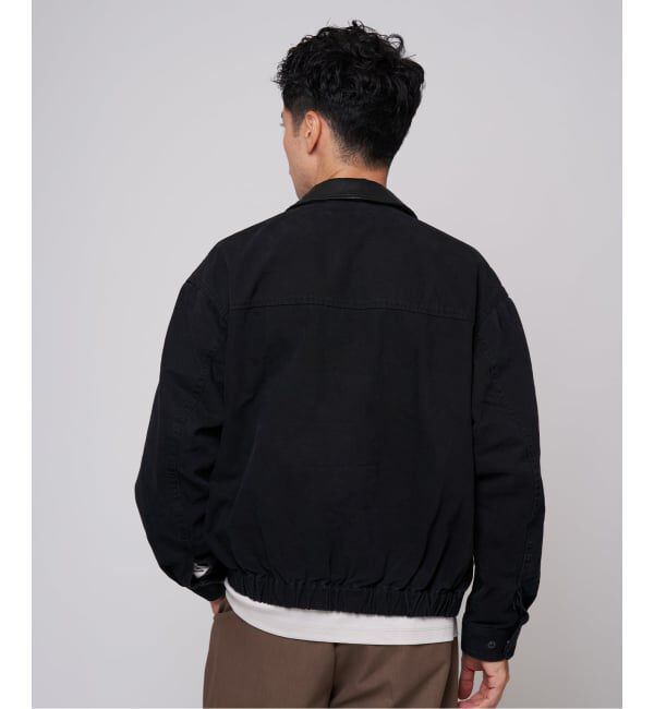 EDIFICE「ダック ウォッシュド フライト ブルゾン」|その他|