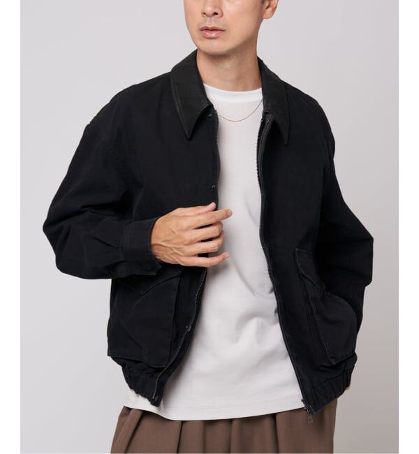 EDIFICE「ダック ウォッシュド フライト ブルゾン」|その他|