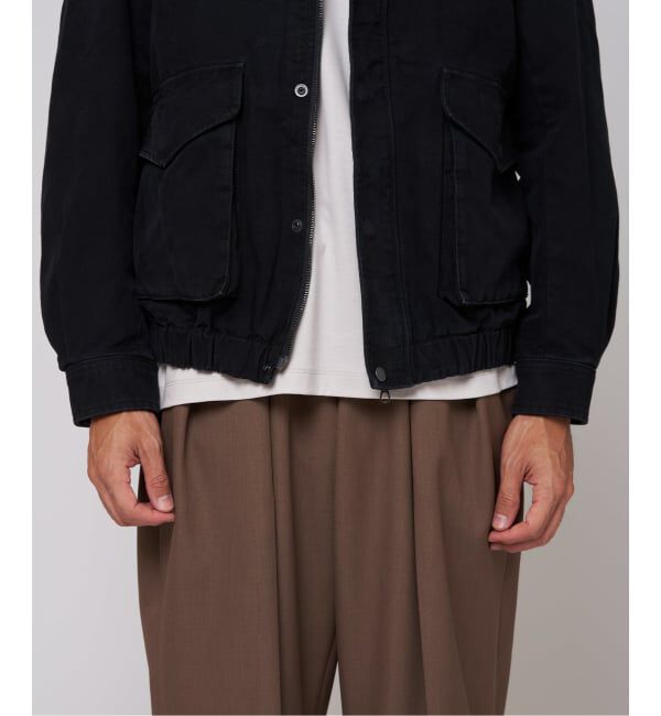 EDIFICE「ダック ウォッシュド フライト ブルゾン」|その他|