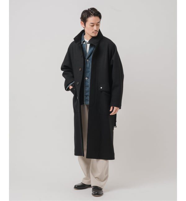 EDIFICE「ニット メルトン モーターサイクル コート」|その他|