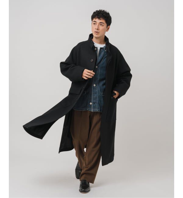 EDIFICE「ニット メルトン モーターサイクル コート」|その他|