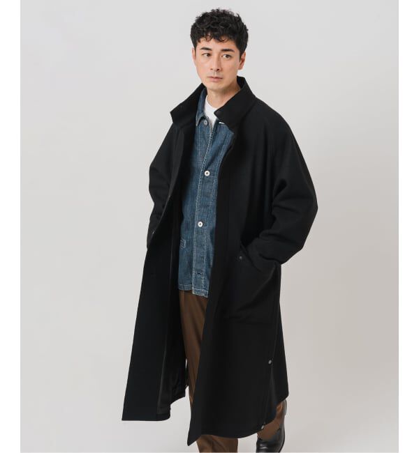 EDIFICE「ニット メルトン モーターサイクル コート」|その他|