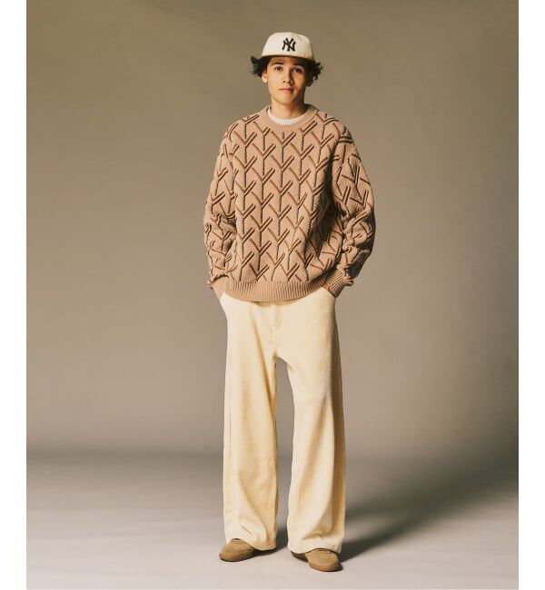 417 EDIFICE「ジオメ ジャガードニットクルー」|ニット・セーター|