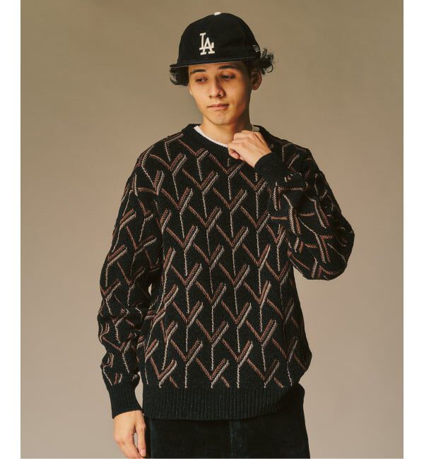 417 EDIFICE「ジオメ ジャガードニットクルー」|ニット・セーター|