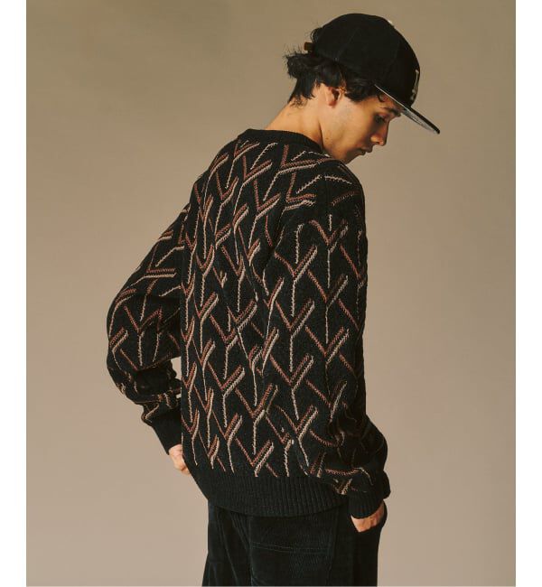 417 EDIFICE「ジオメ ジャガードニットクルー」|ニット・セーター|