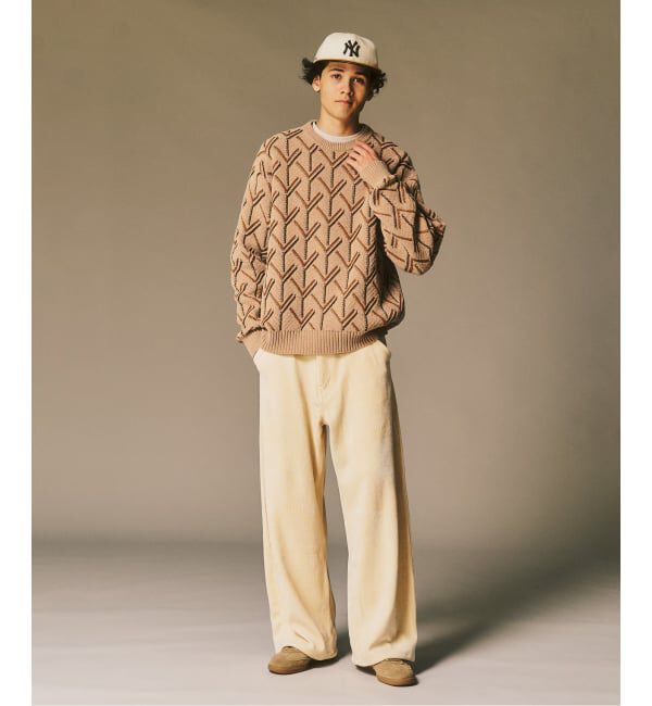 417 EDIFICE「ジオメ ジャガードニットクルー」|ニット・セーター|