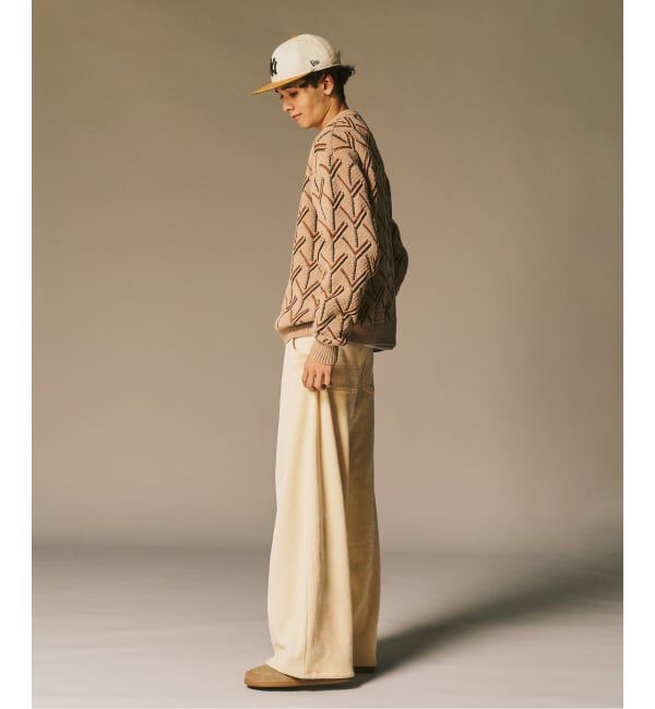 417 EDIFICE「ジオメ ジャガードニットクルー」|ニット・セーター|