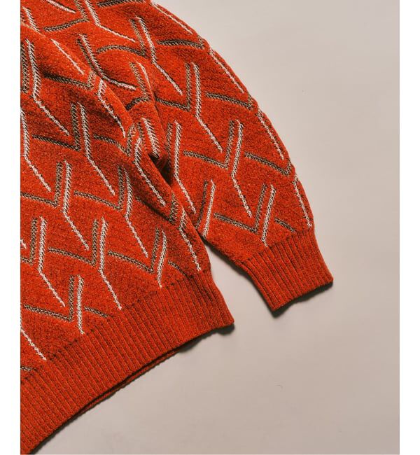 417 EDIFICE「ジオメ ジャガードニットクルー」|ニット・セーター|