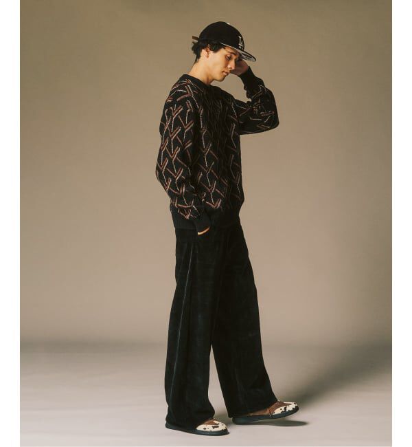 417 EDIFICE「ジオメ ジャガードニットクルー」|ニット・セーター|