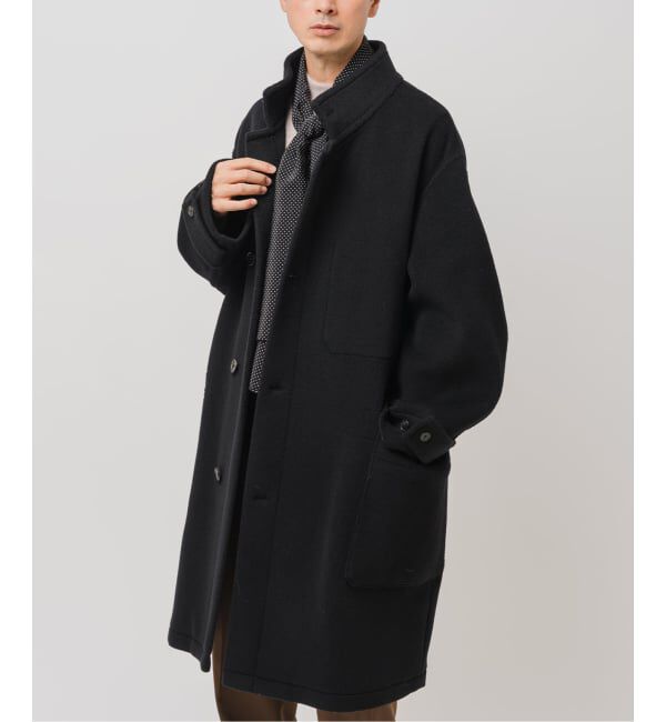 EDIFICE「E. トリプルパイル ローブ コート」|その他|ブラック