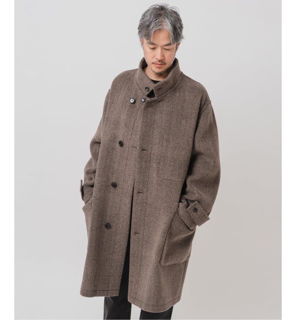 EDIFICE「E. トリプルパイル ローブ コート」|その他|ブラウン