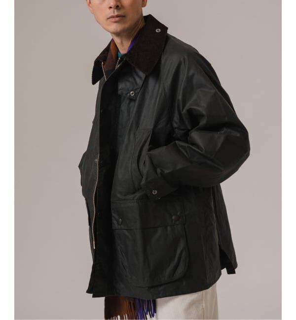 EDIFICE「《再入荷》Barbour(バブアー) OS WAX BEDALE/ビデイル MWX1679」|その他|カーキ