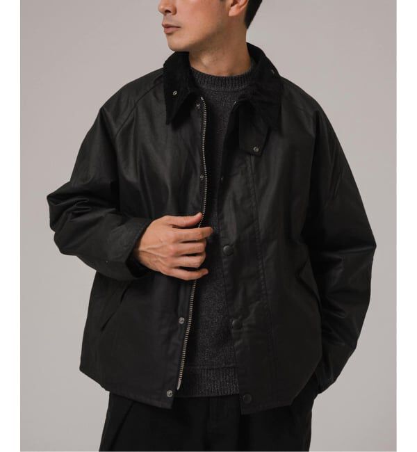 EDIFICE「《再入荷》Barbour(バブアー) OS TRANSPORT/トランスポート WAX MWX1678」|その他|ブラック