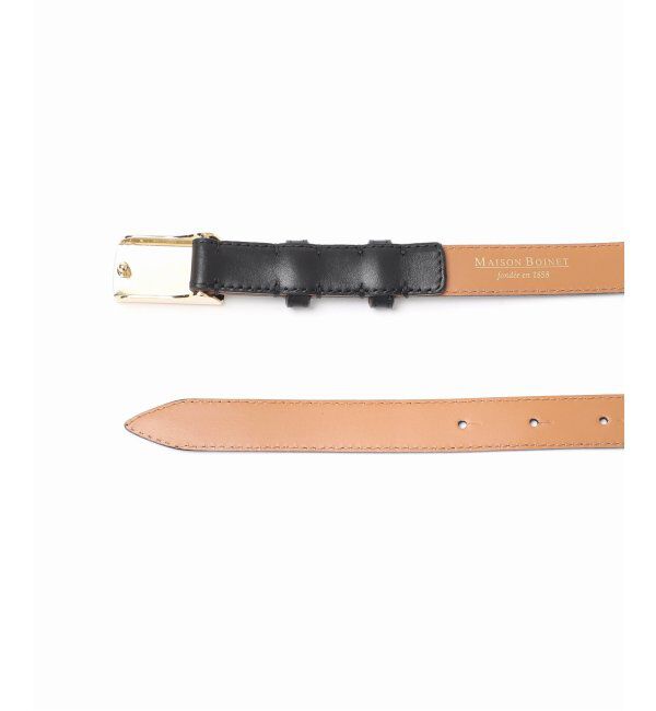 journal standard L'essage「【MAISON BOINET/メゾンボワネ】20MM BELT IN NAPPA:ベルト」|ベルト|