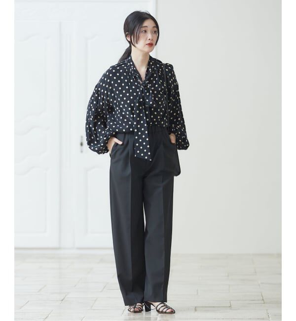 journal standard L'essage「《追加》IDEVEAUX＊IPEKERボウタイブラウス」|シャツ・ブラウス|