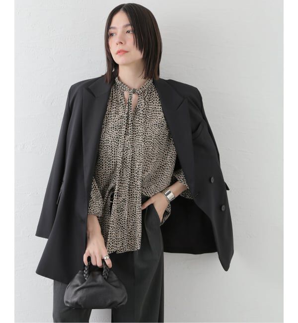 journal standard L'essage「《追加》IDEVEAUX＊IPEKERボウタイブラウス」|シャツ・ブラウス|