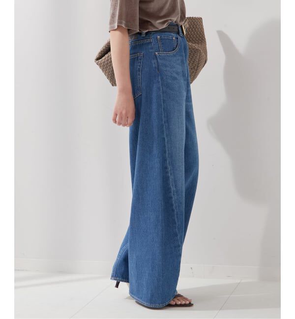 journal standard L'essage「《追加2》ルーズウェービング 3D デニムパンツ」|デニム|