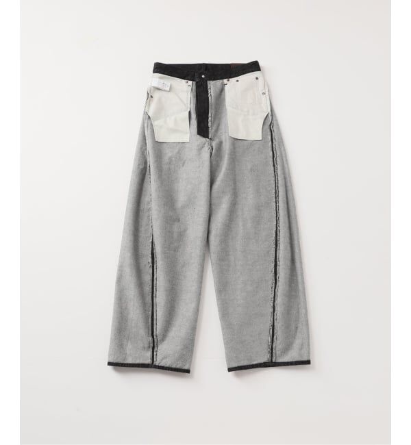 journal standard L'essage「《追加2》ルーズウェービング 3D デニムパンツ」|デニム|