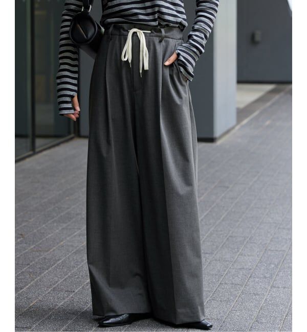 JOURNAL STANDARD「《追加2》ソモウライクイージースラックス」|スラックス|グレー