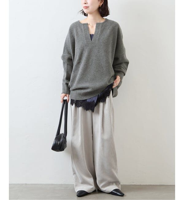 JOURNAL STANDARD「《WEB限定追加》MUSIC カフタンプルオーバー」|ニット・セーター|