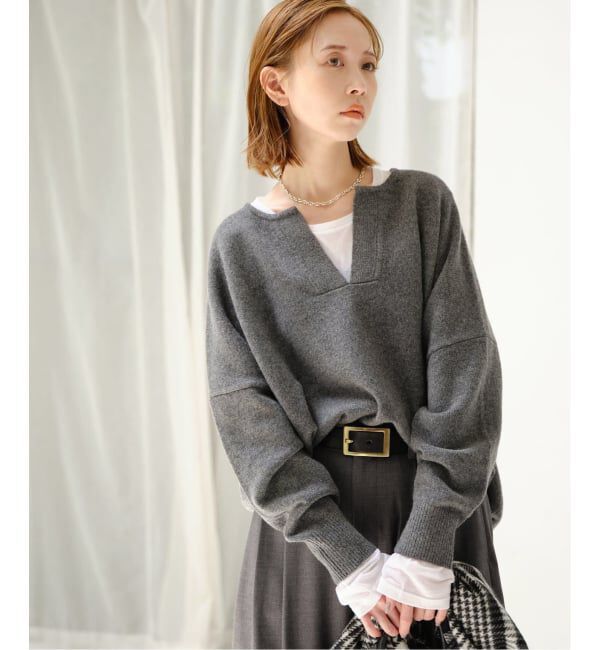 JOURNAL STANDARD「《WEB限定追加》MUSIC カフタンプルオーバー」|ニット・セーター|