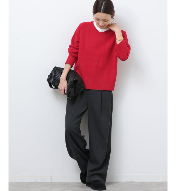 JOURNAL STANDARD relume「《追加 / 新色》ウールカシミヤVネックプルオーバー」|ニット・セーター|